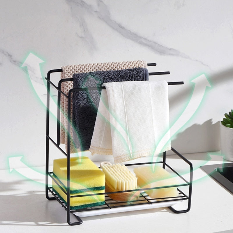 Maliben | Kitchen Sink Detachable Organizer Rack