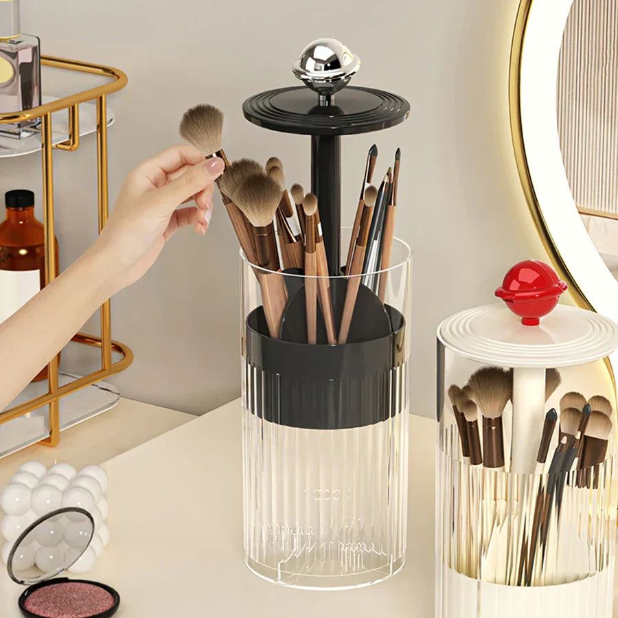 Maliben | Auto Lift & Luxe Makeup Brush Organizer