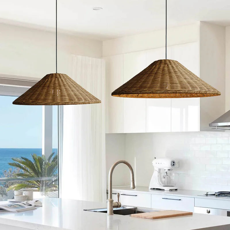 Maliben | Scandinavian Led Pendant Lamp Made Of Bamboo