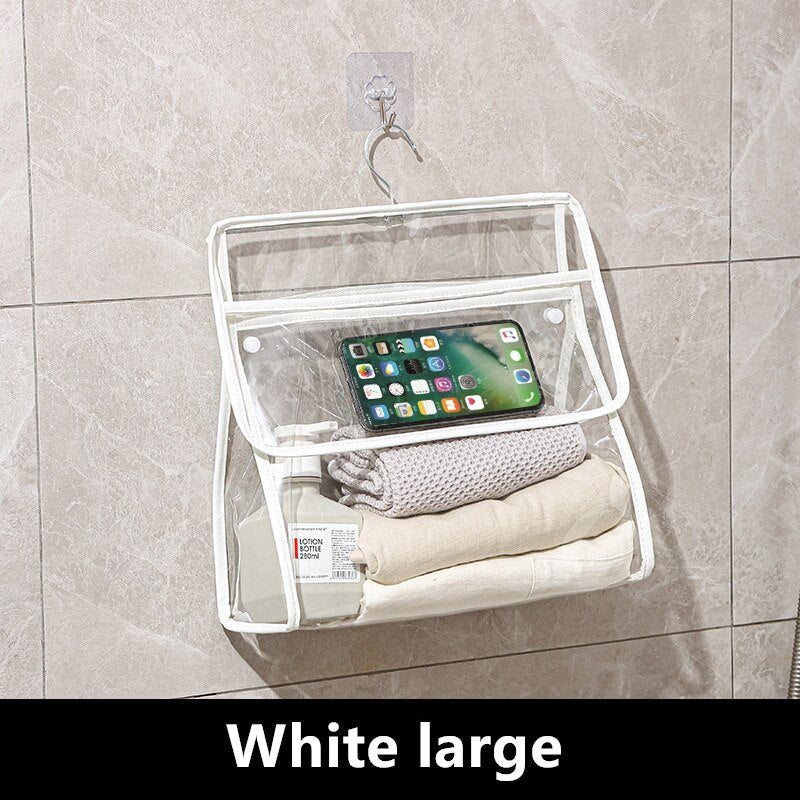 Maliben | Waterproof Transparent Hanging Bathroom Organizer Bag