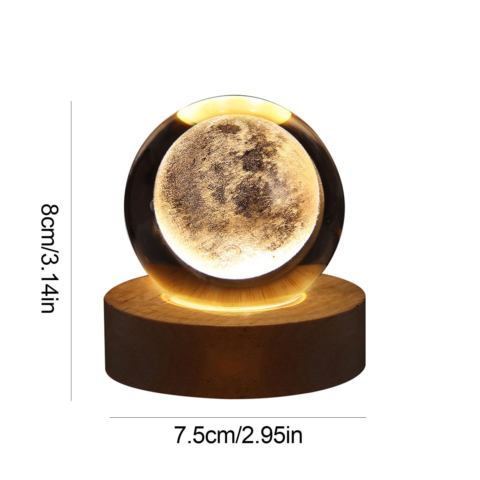 Maliben | Crystal Light Ball | Unique Decoration For The Home