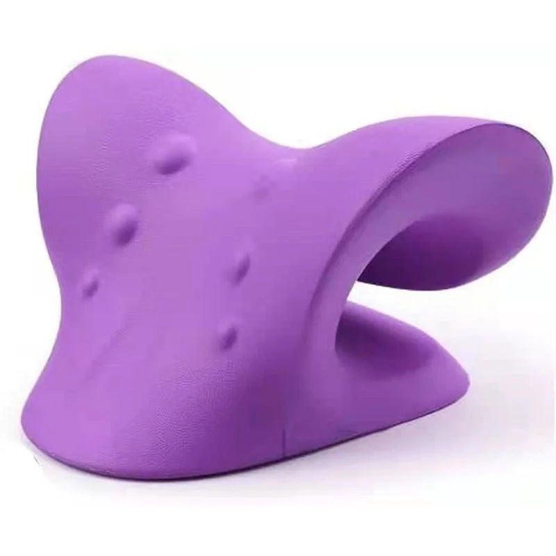 Maliben | Neck & Shoulder Stretcher Spineluma | Ergonomic Traction Pillow | Pain Relief & Posture Correction | Pu Foam