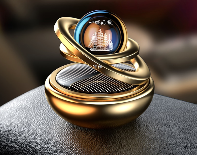Maliben | Solar Car Air Freshener | Cool Design And Works On Solar Energy
