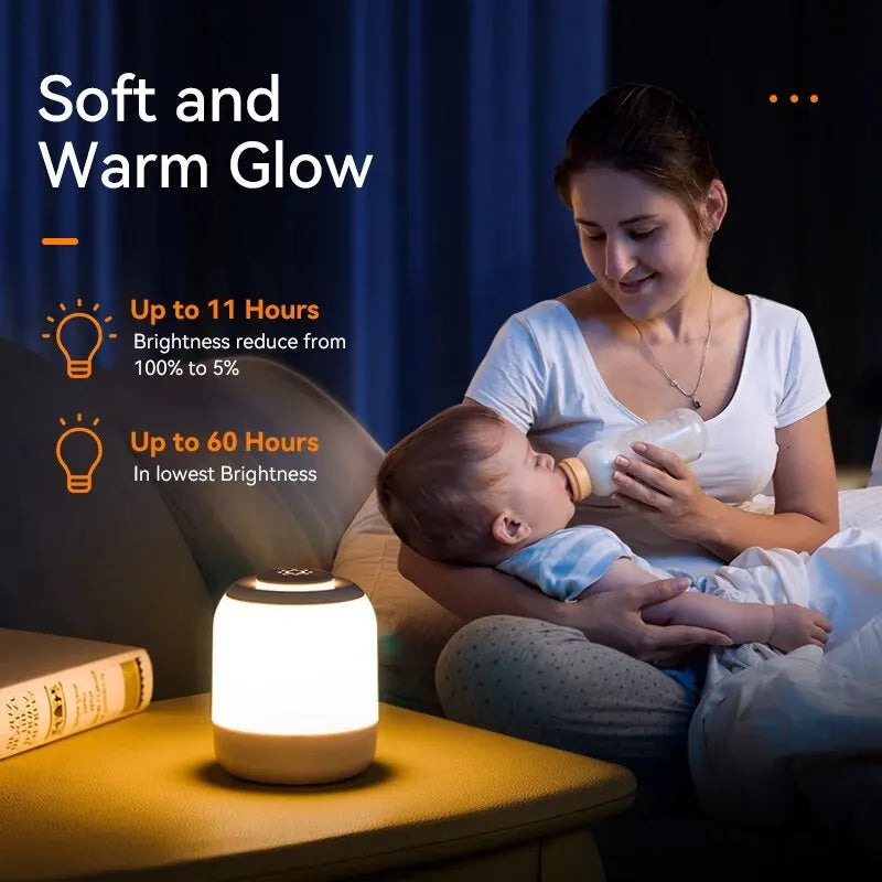 Maliben | Lumina Touch Led Table Lamp | Portable & Dimmable | Touch Control | For Bedroom & Children's Room