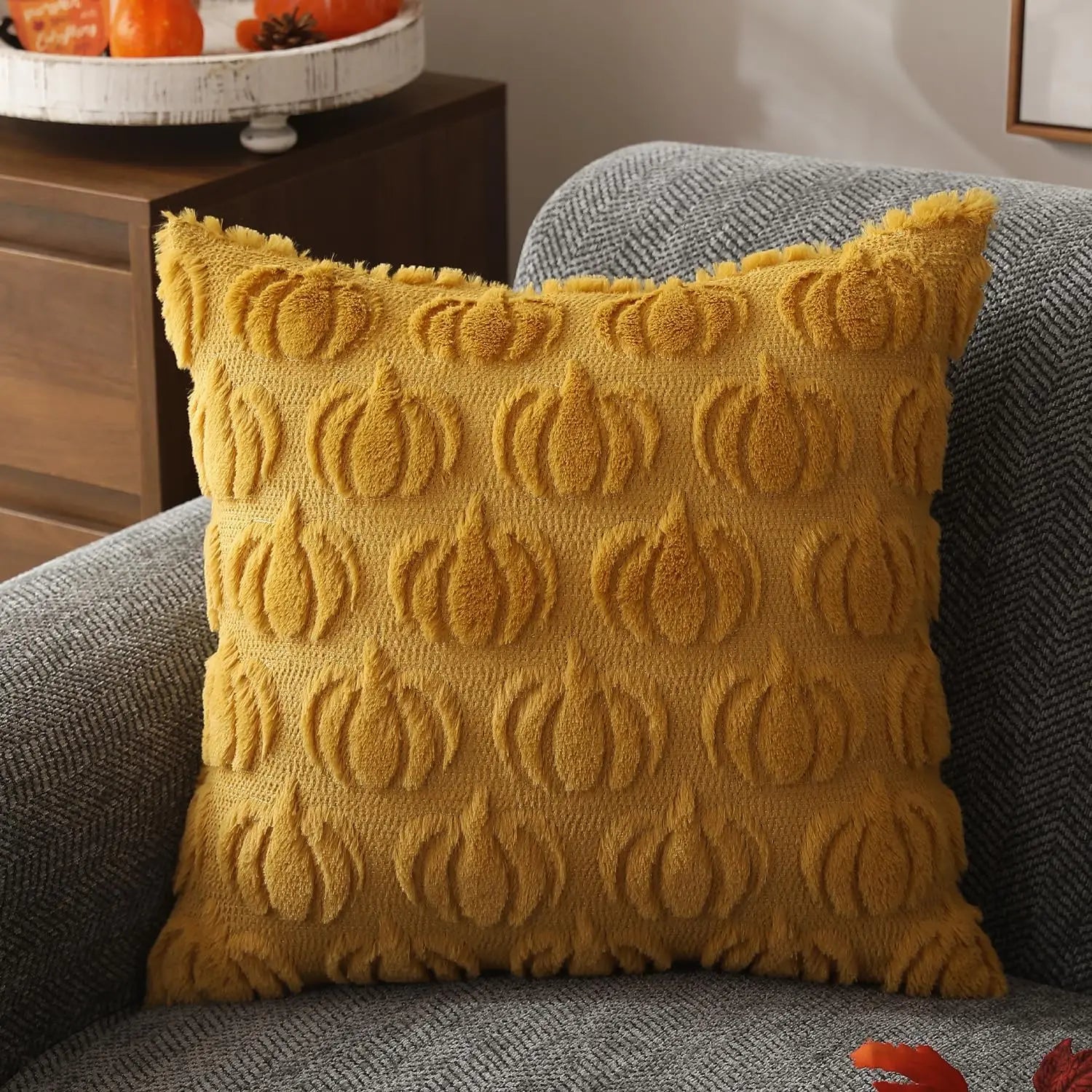 Maliben | Céleste Cushion Cover - Luxury Autumn Cushion Cover Made Of Faux Fur – Warmth & Style