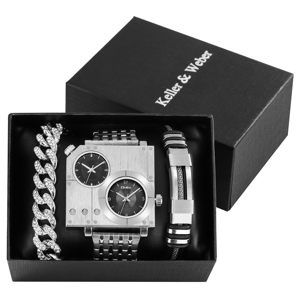 Maliben | Ultimate Time Keeper Square Watch Gift Set