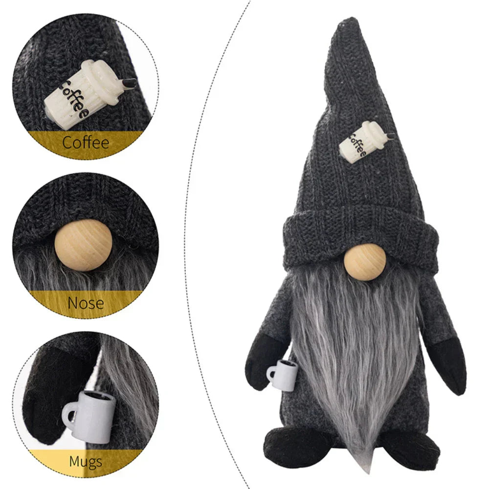 Maliben | Scandinavian Coffee Gnome Dolls – Atmospheric Decoration