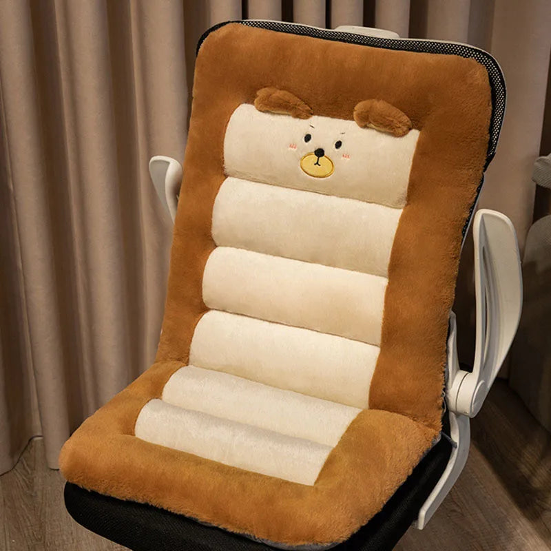 Maliben | Plush Nest Back Cushion Seat Support Pad