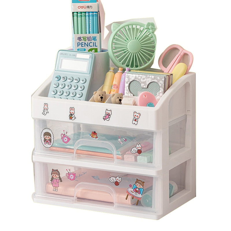 Maliben | Tidy Tower Desk Organizer Storage Box