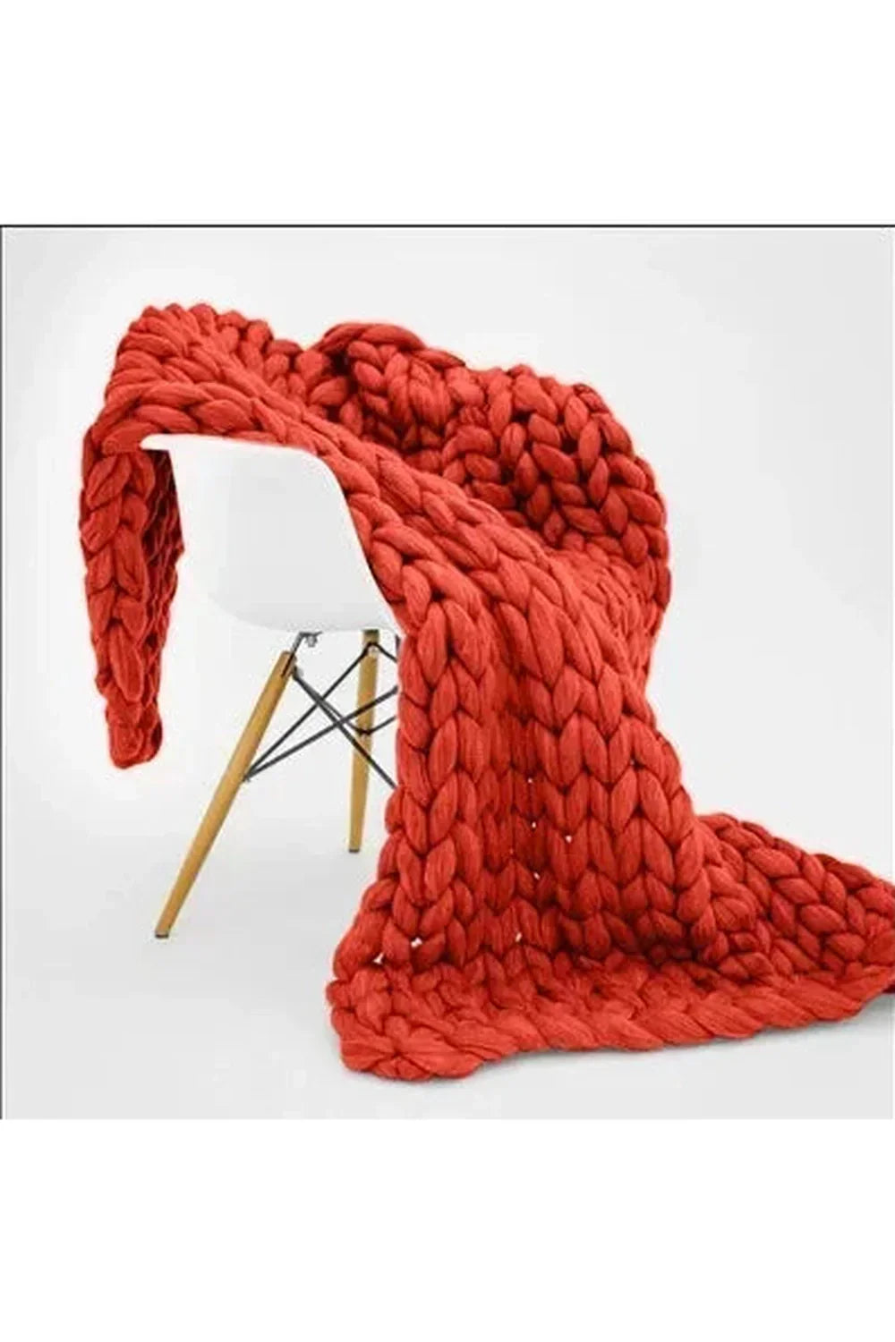 Maliben Cozy Knit Chunky Blanket