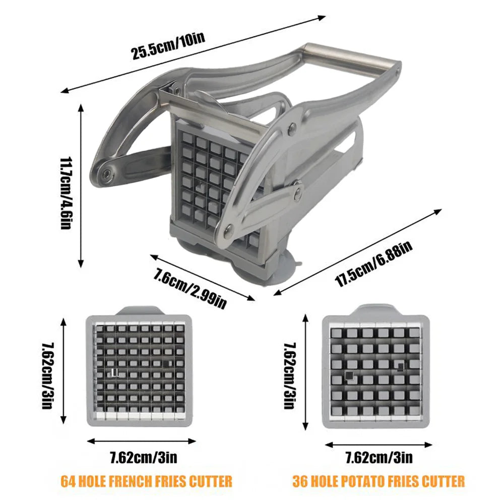 Maliben | Fritzo Vegetable Cutter - The Stylish Stainless Steel Cutter For Perfect Vegetables