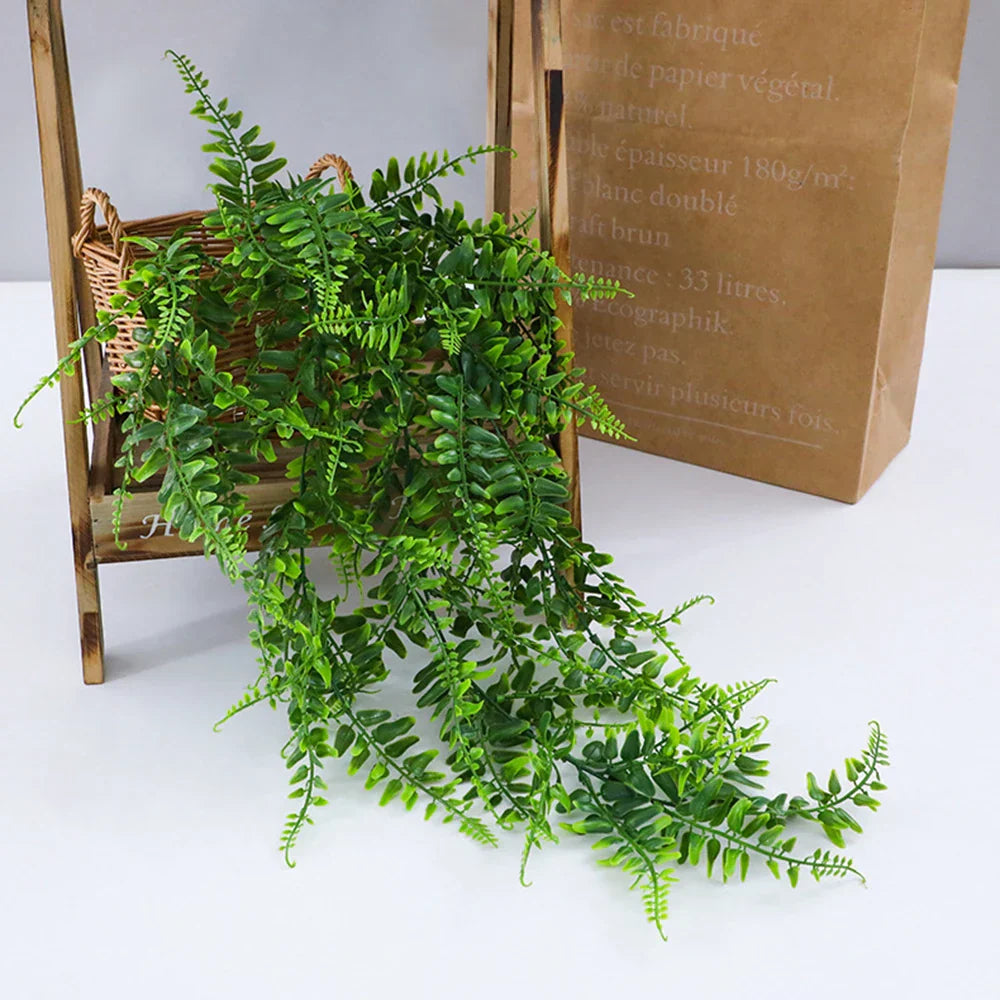 Maliben | Evergriva Hanging Plant Artificial | 90 Cm Boston Fern Look | Easy Care & Uv Resistant | For Indoor & Outdoor