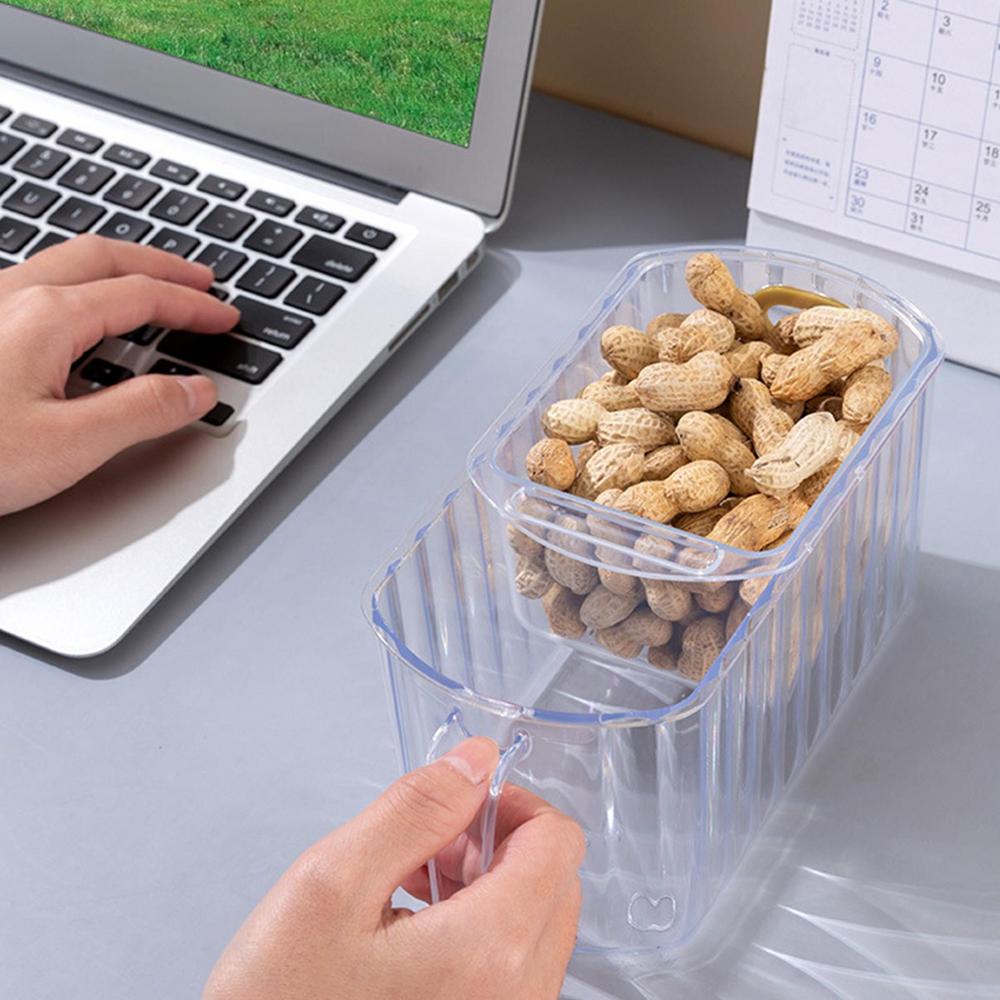 Maliben | Clear Stack Transparent Double-Layer Basket