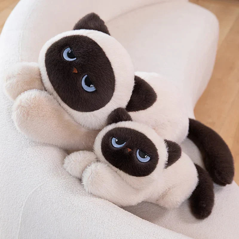 Maliben | Momo The Long Kawaii Siamese Cat Plush
