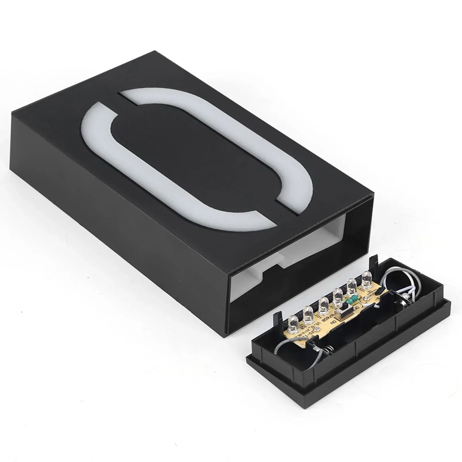 Maliben | Numelux Solar House Number Light | Led IllumInated | Weatherproof Ip55 | Automatic Light in Darkness