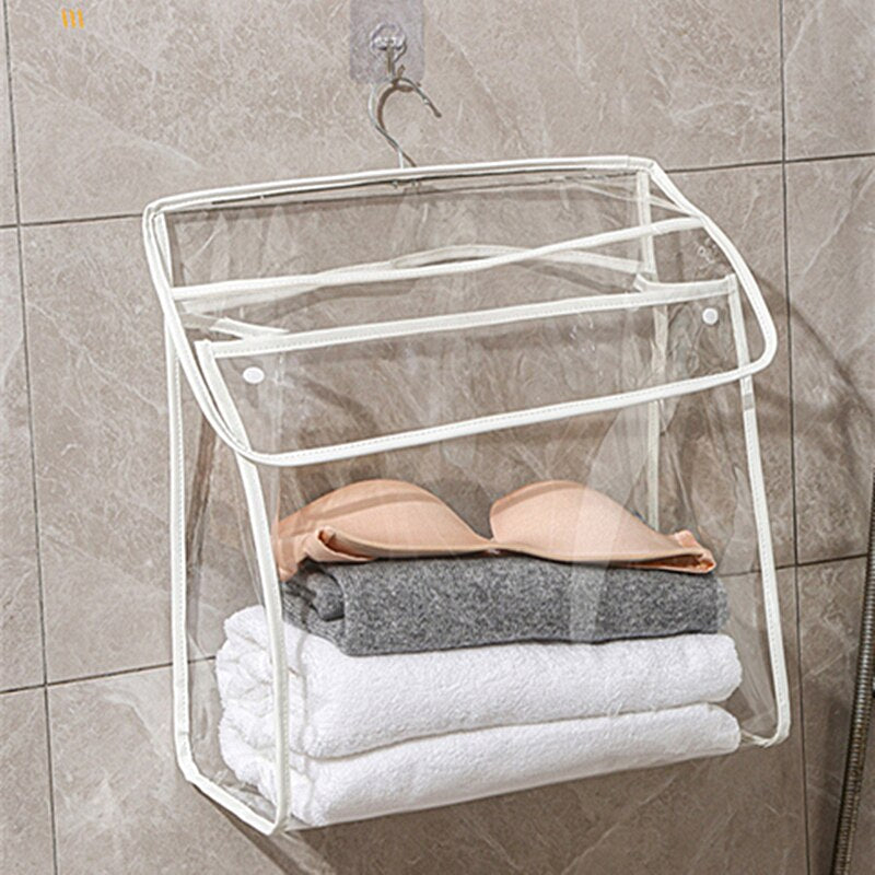 Maliben | Waterproof Transparent Hanging Bathroom Organizer Bag