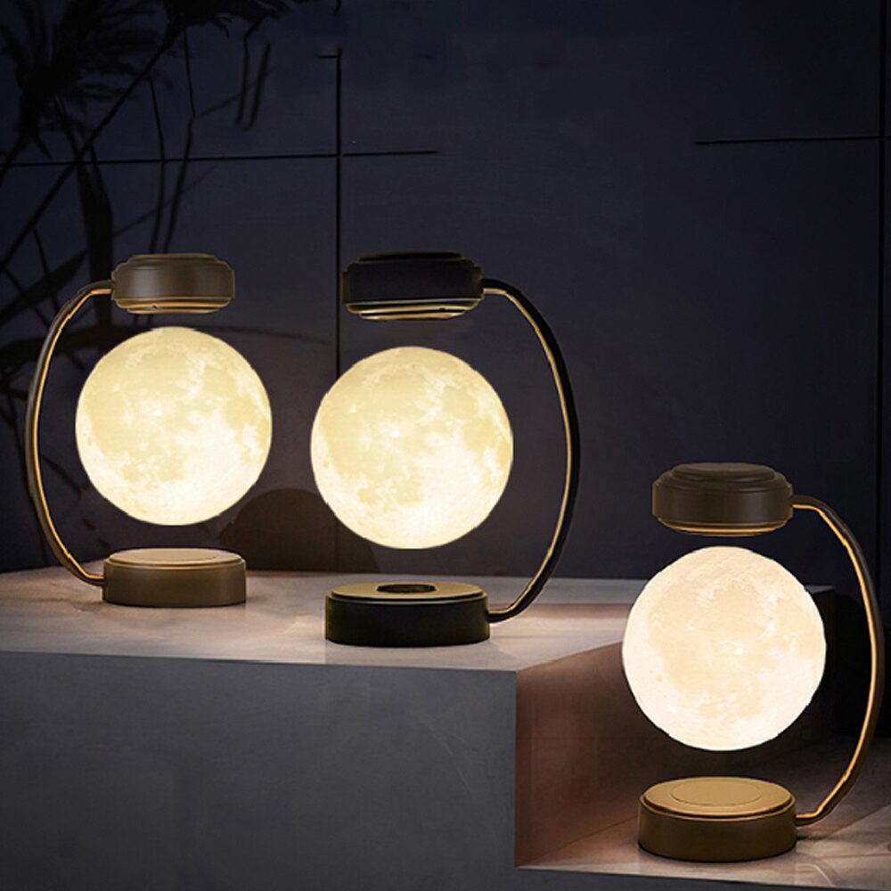 Maliben | 3d Magnetic Levitating Moon Night Lamp
