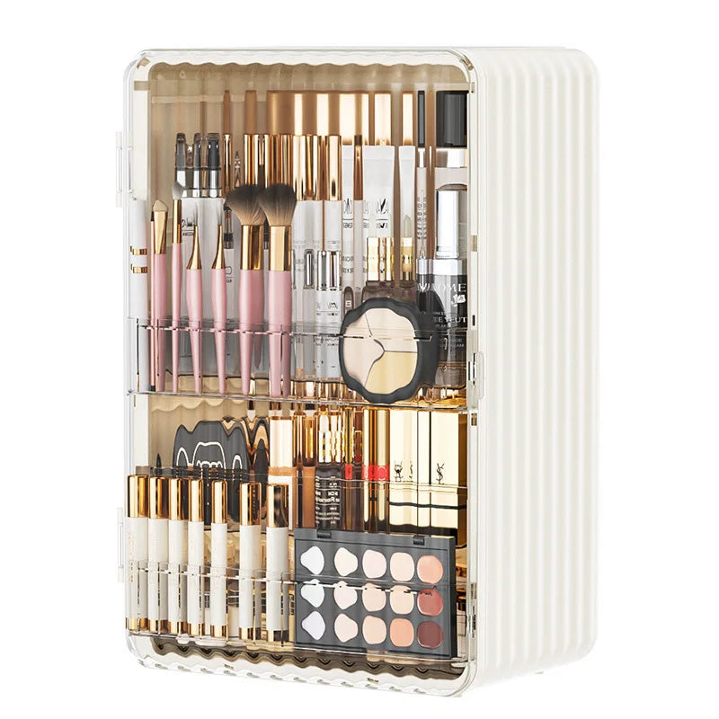 Maliben | Luxo Luxury Makeup Storage Box – Dust-Proof Cosmetic Organiser With Magnetic Door