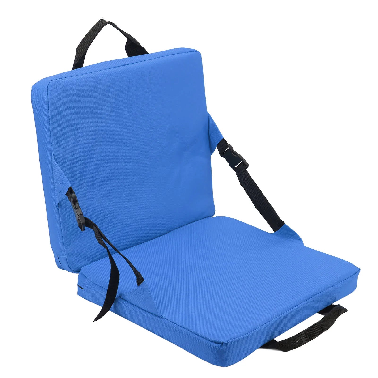Maliben | Sitpure Folding Chair With Backrest | Padded Seat Cushion | Compact & ComFortable for Stadium, Beach & Park