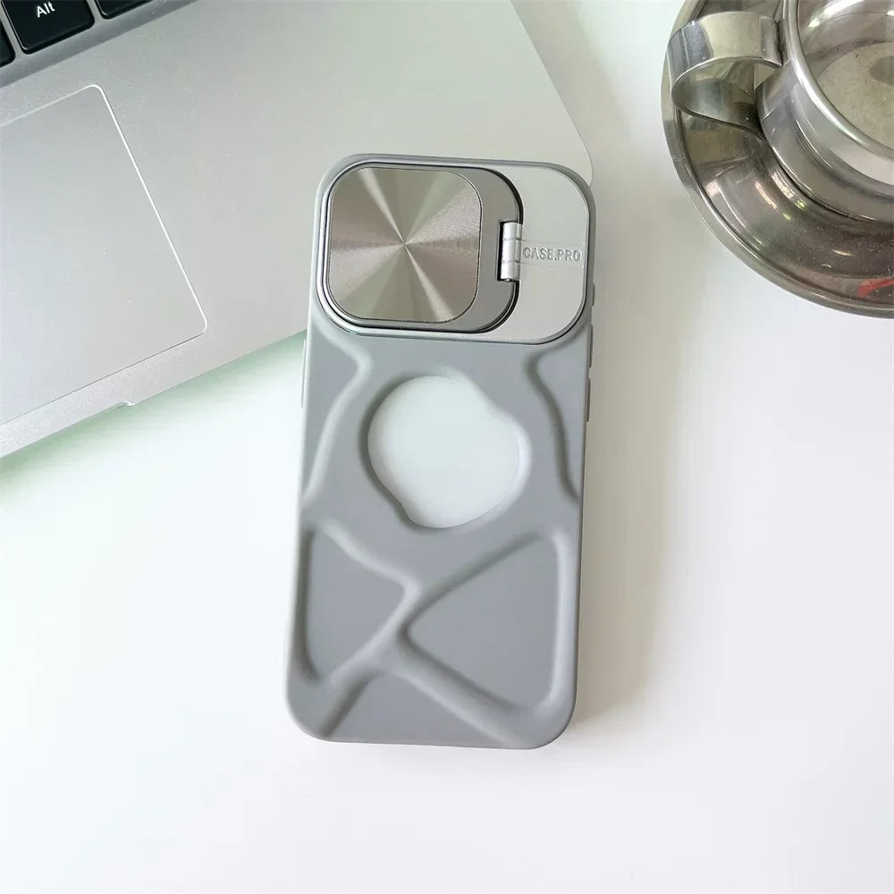 Maliben | Magsafe Soft Flip Lens Protection Iphone Case