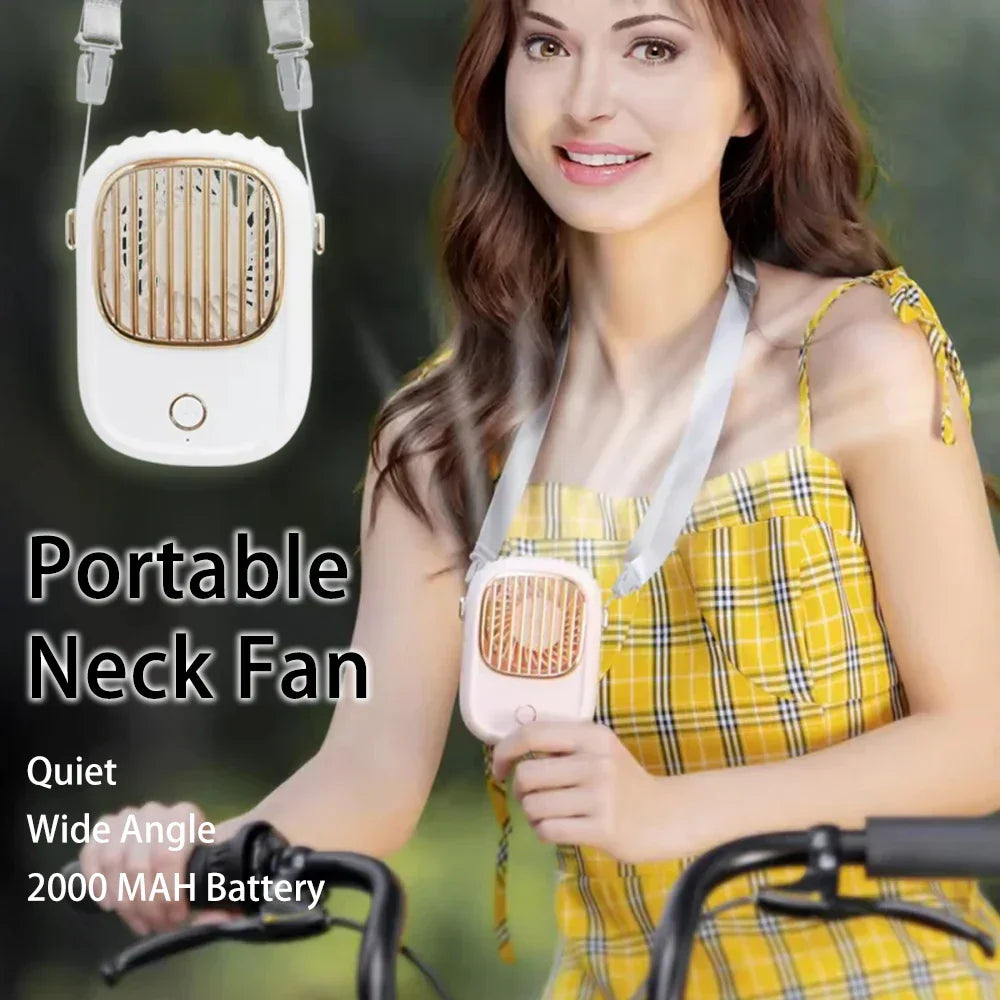 Maliben | Aerobreeze Neck Fan | Portable, Rechargeable Fan For Comfort Everywhere