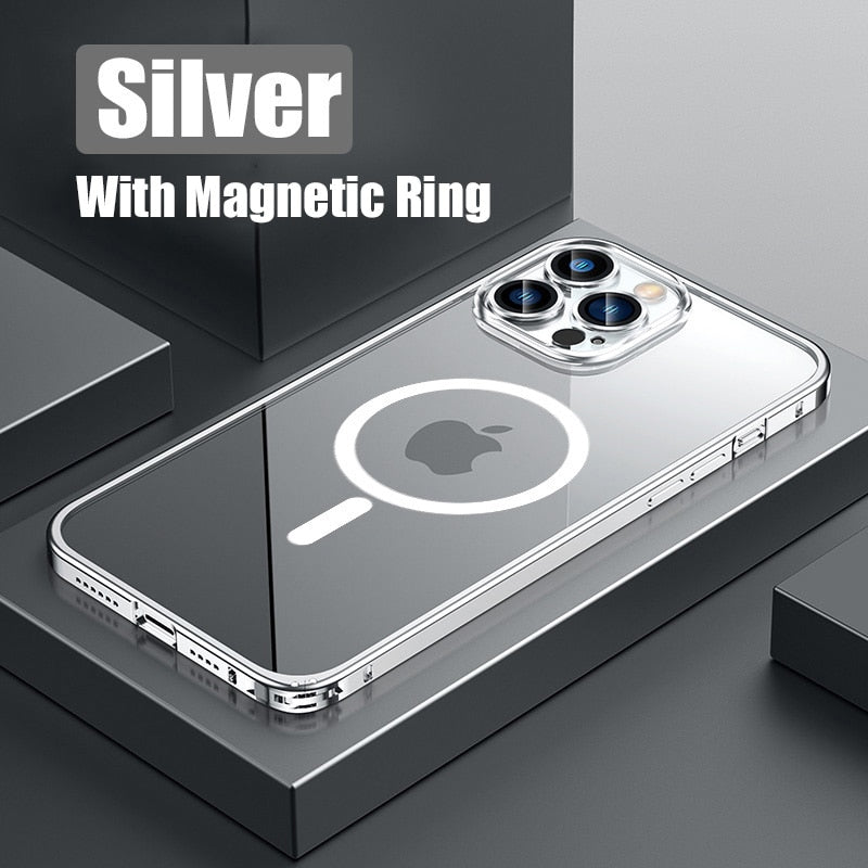 Maliben | Metal Bumper Aluminum Magnetic Phone Case