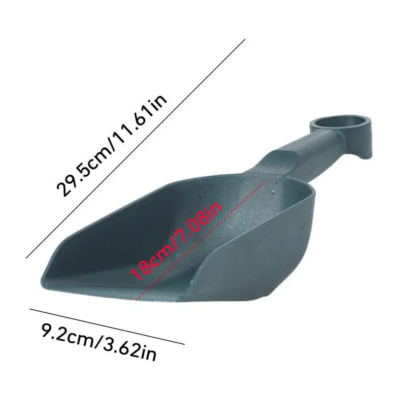 Maliben | Plantiva Plastic Garden Trowel | Ergonomic Handle | Space-SavIng & Lightweight | Available in 2 Sizes