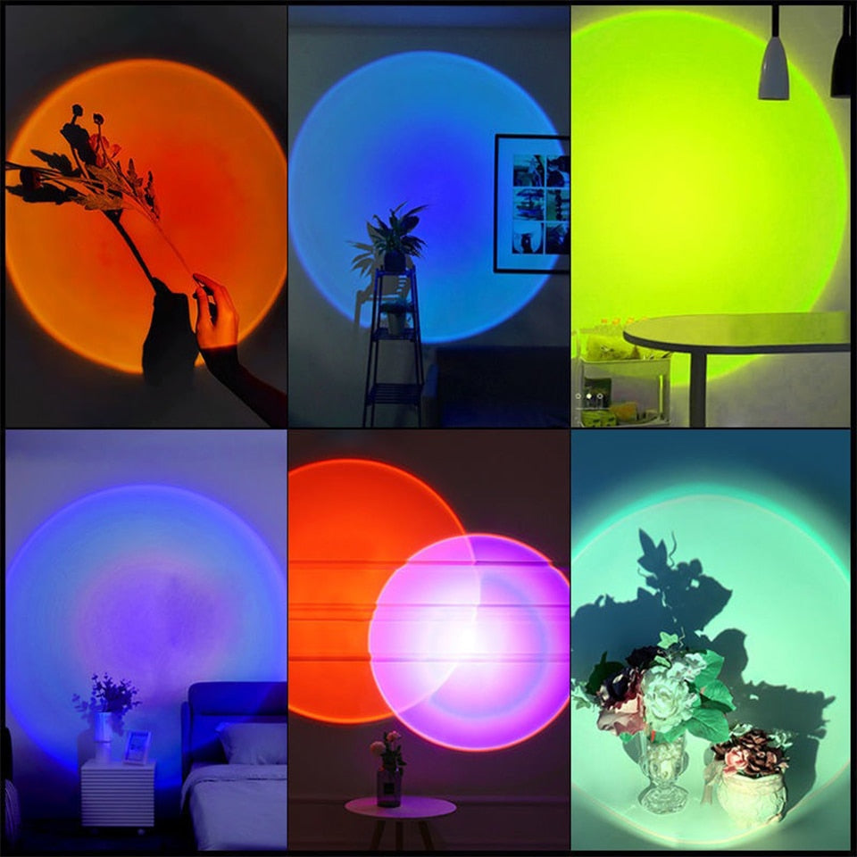 Maliben | Mini Usb Sunset Night Lamp