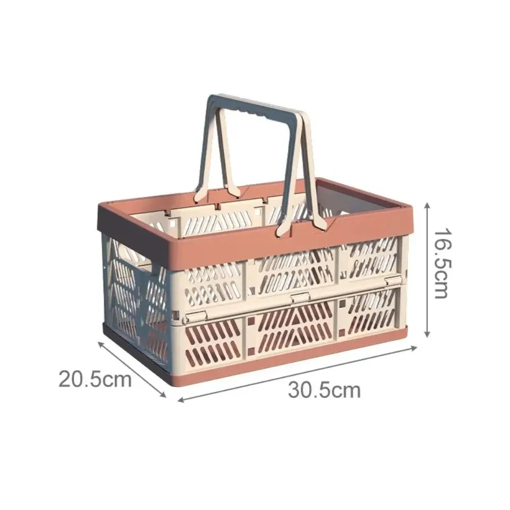 Maliben | Foldex STorage Basket | Foldable & Loadable | Up to 7 Kg Load Capacity | Space-Saving Design