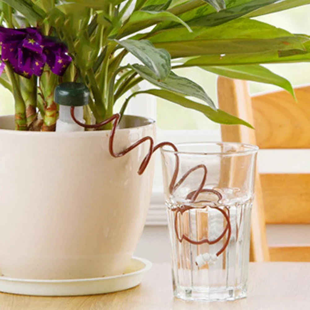 Maliben | Aquaterris Plant Irrigation System | 8-Piece Set | Self-Watering Ceramic Spikes | Automatic & For Indoor Use