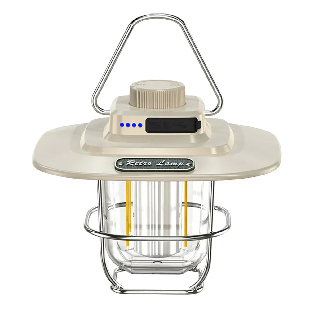 Maliben | Retro Rechargeable Led Camping Lantern - Nostalgiaglow