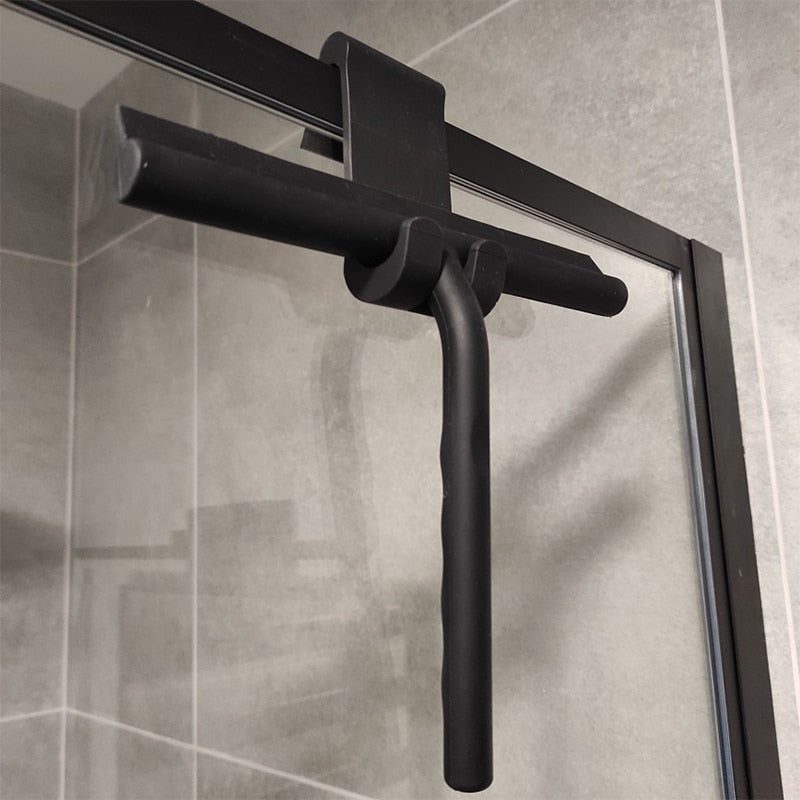 Maliben | Shower Squeegee With Hanging Hook | Black | Convenient For The Shower