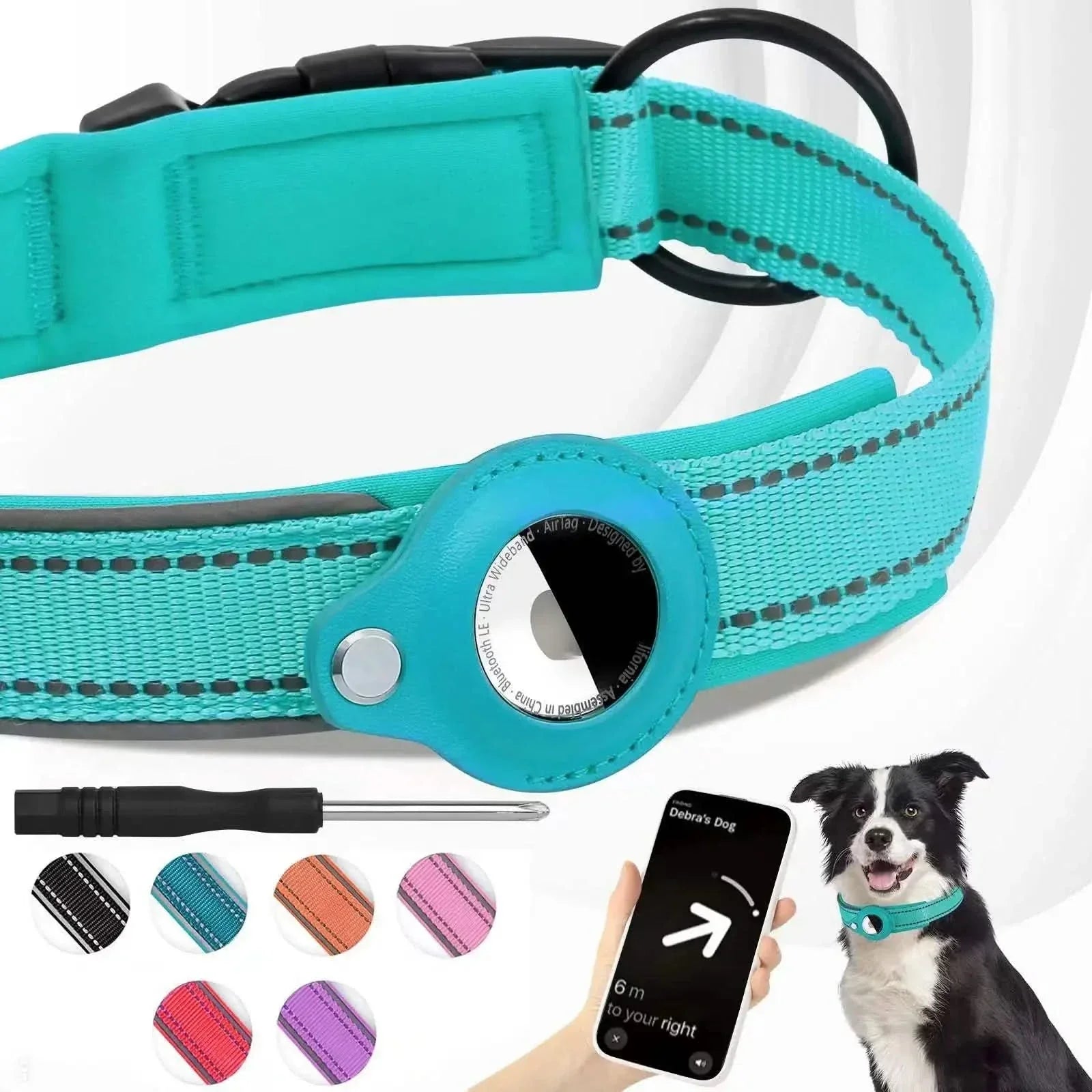 Maliben | LEAZO - AirTag Dog Collar