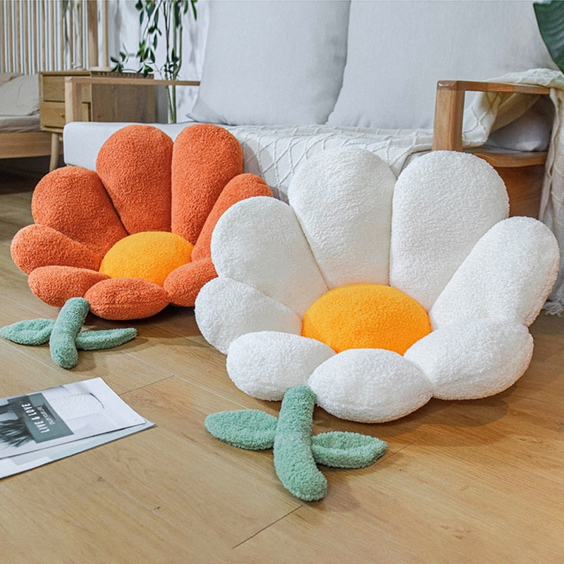 Maliben | Golden Blossom Sunflower Soft Seat Cushion