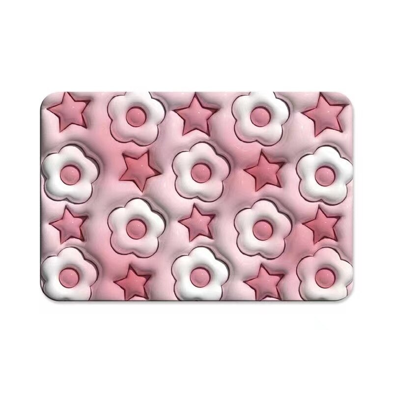 Maliben | Non-Slip Cartoon Colorful Fun Quick Water Absorbent Mat