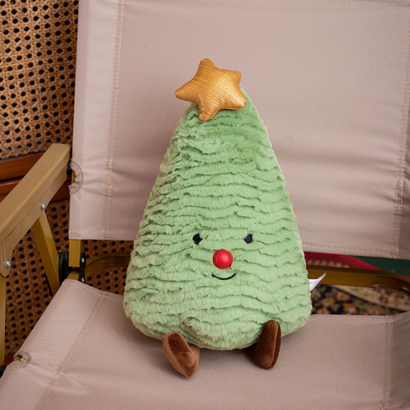 Christmas Gingerbread Man Plush Cushion Pillow