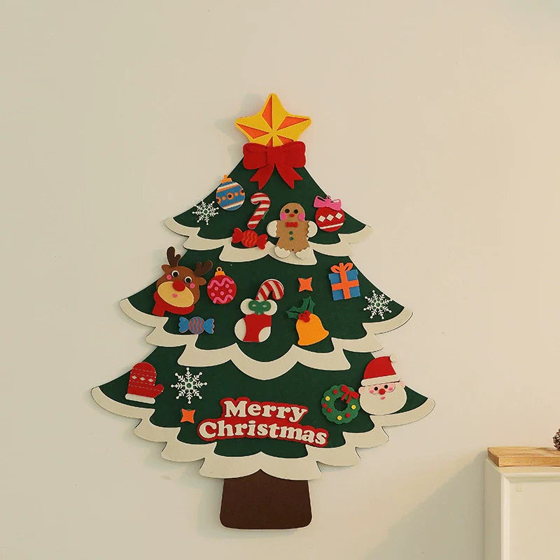 Diy Thickened Felt Christmas Tree Kit