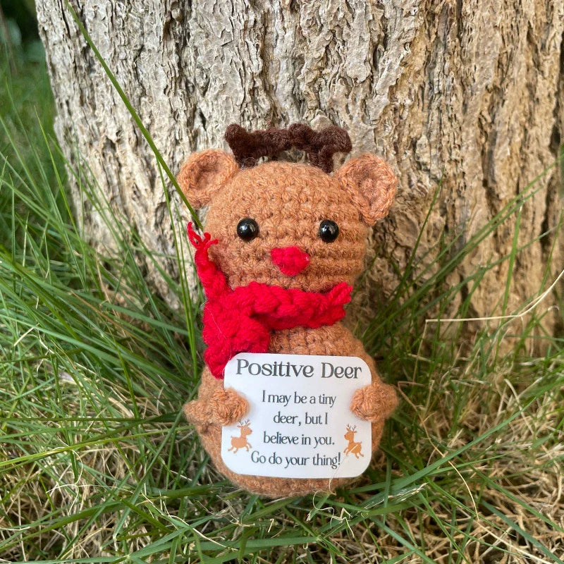 Handmade Crochet Wool Santa Claus Ornament