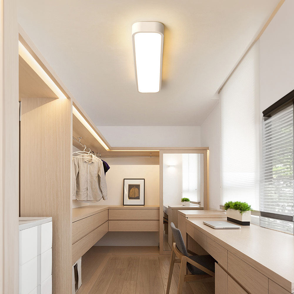 Maliben | Minimalist Led Ceiling Lamp Made Of Iron And Acrylic