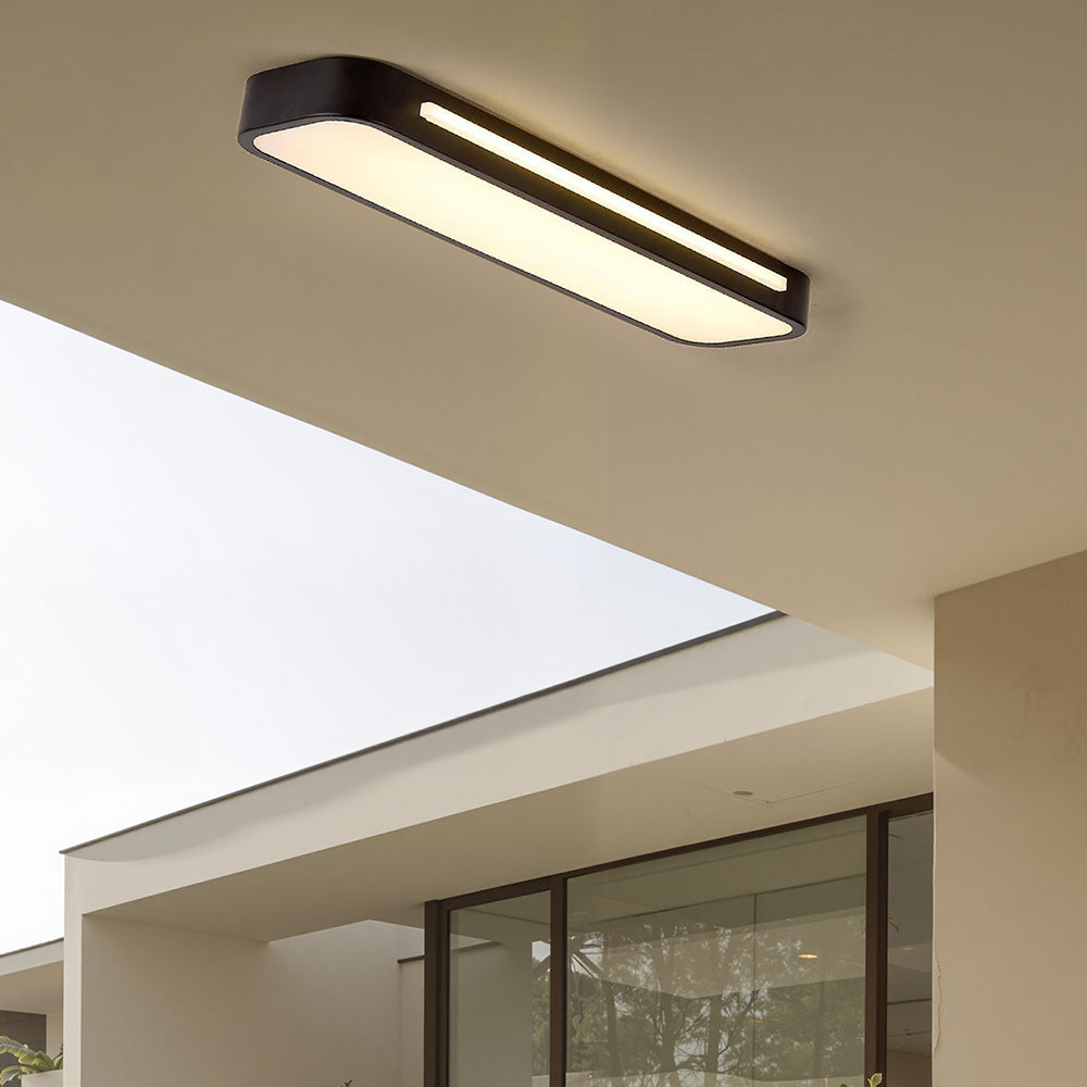 Maliben | Minimalist Led Ceiling Lamp Made Of Iron And Acrylic