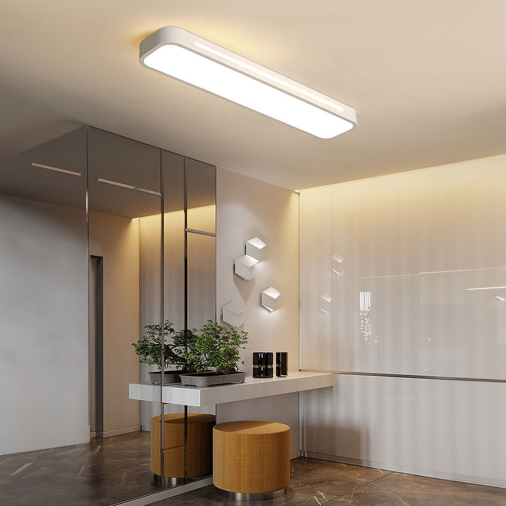 Maliben | Minimalist Led Ceiling Lamp Made Of Iron And Acrylic