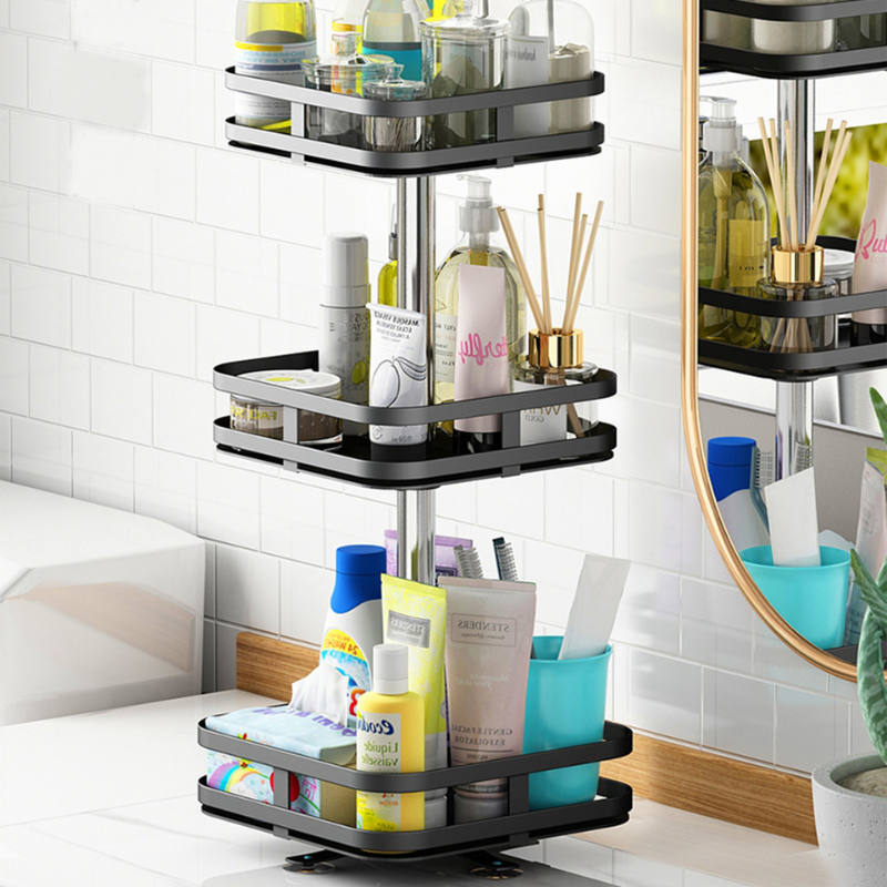 Maliben | 360° Rotatable Multifunctional Storage Rack