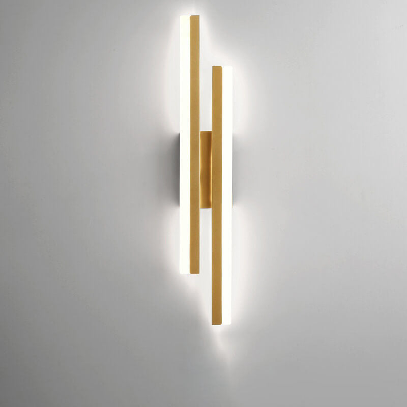 Maliben | Luxline Modern Led Wall Lamp | Minimalist Design | Iron & Acrylic | Dimmable Light