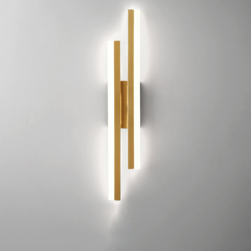 Maliben | Luxline Modern Led Wall Lamp | Minimalist Design | Iron & Acrylic | Dimmable Light