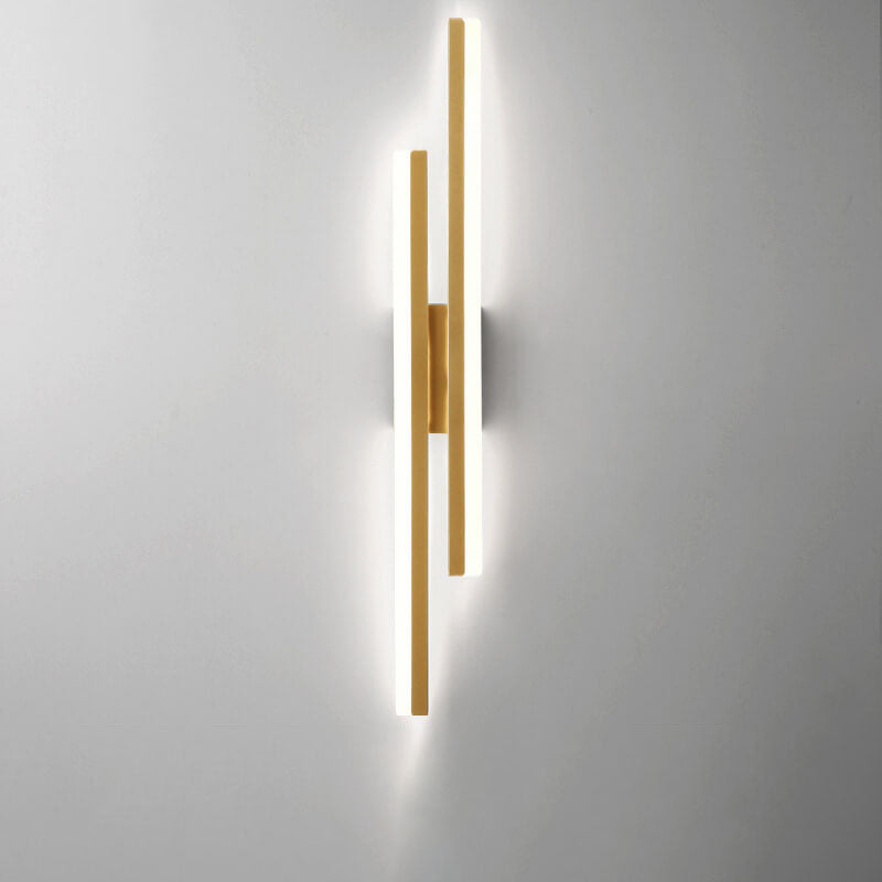 Maliben | Luxline Modern Led Wall Lamp | Minimalist Design | Iron & Acrylic | Dimmable Light