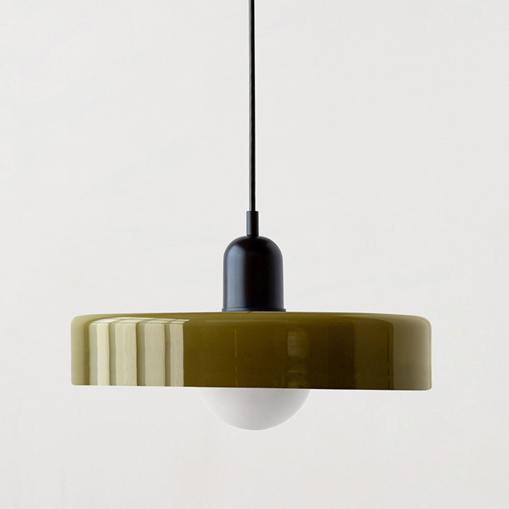 Maliben StiloGlas Pendant Lamp — Bauhaus Stained-Glass Light