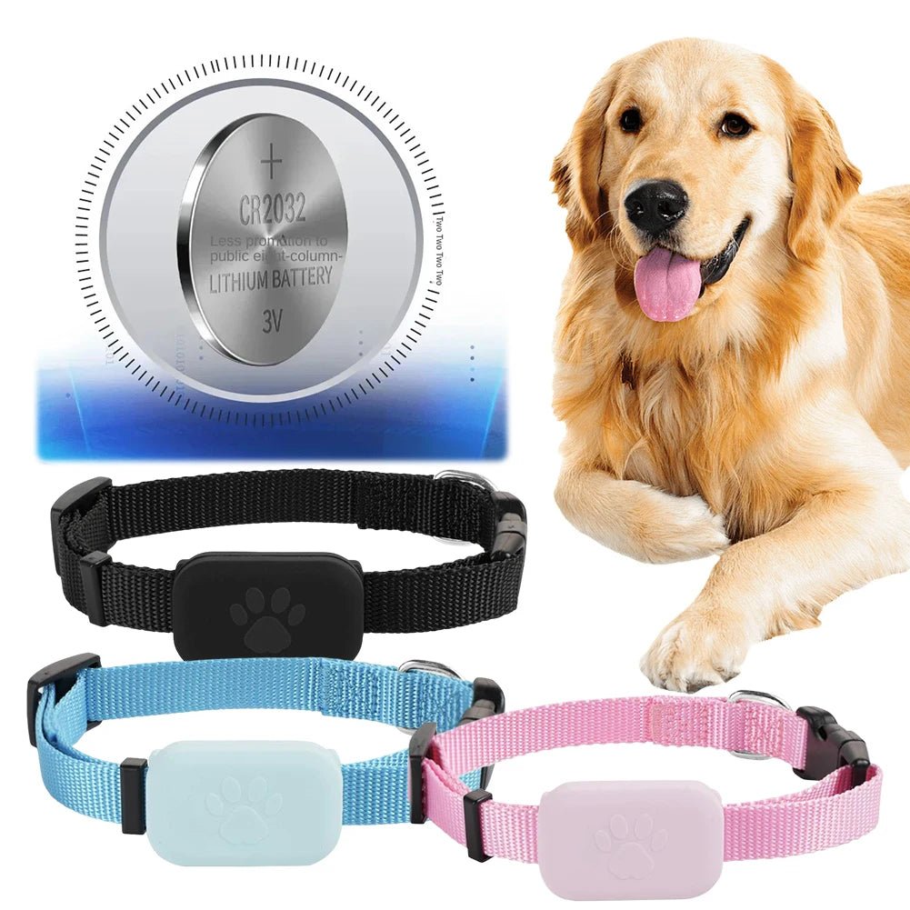 Maliben | Intelligent GPS Pet Tracker with Adjustable Collar for Dogs and Cats