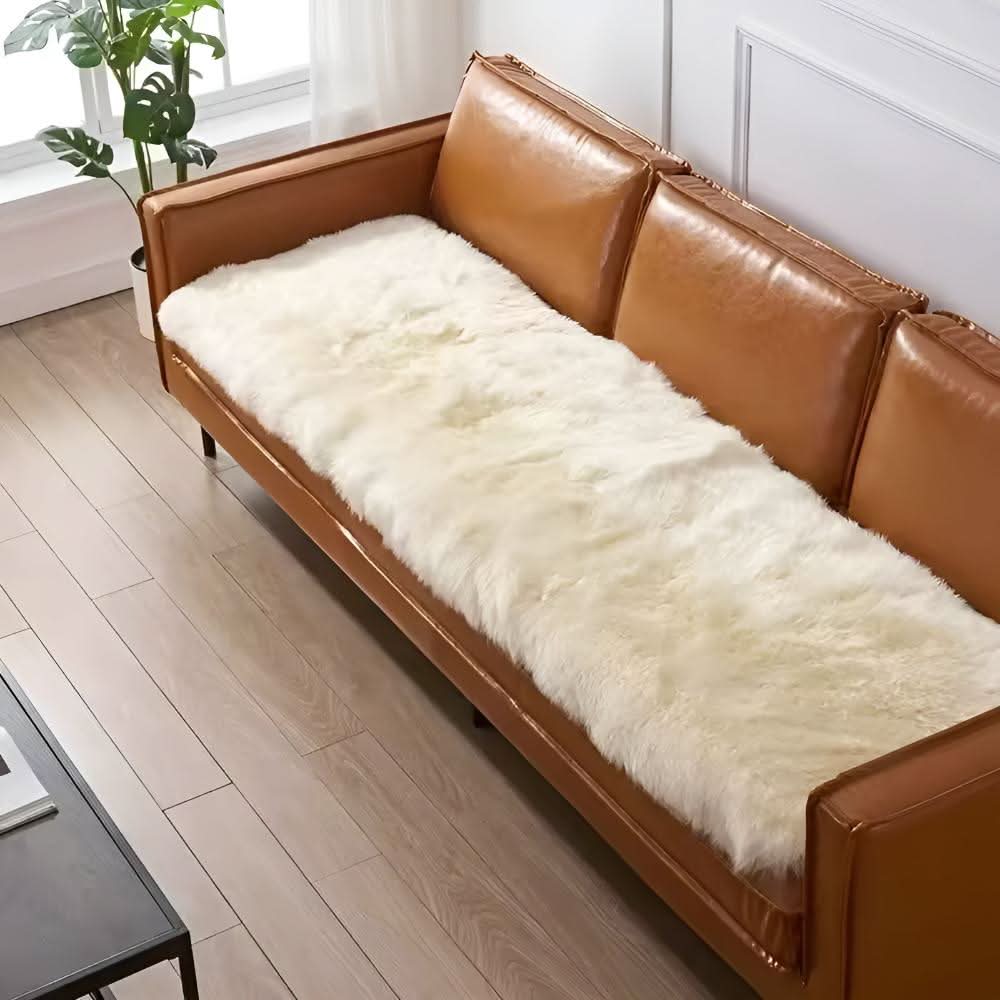 Maliben | Fluffy velvet sofa cover with noble aesthetics