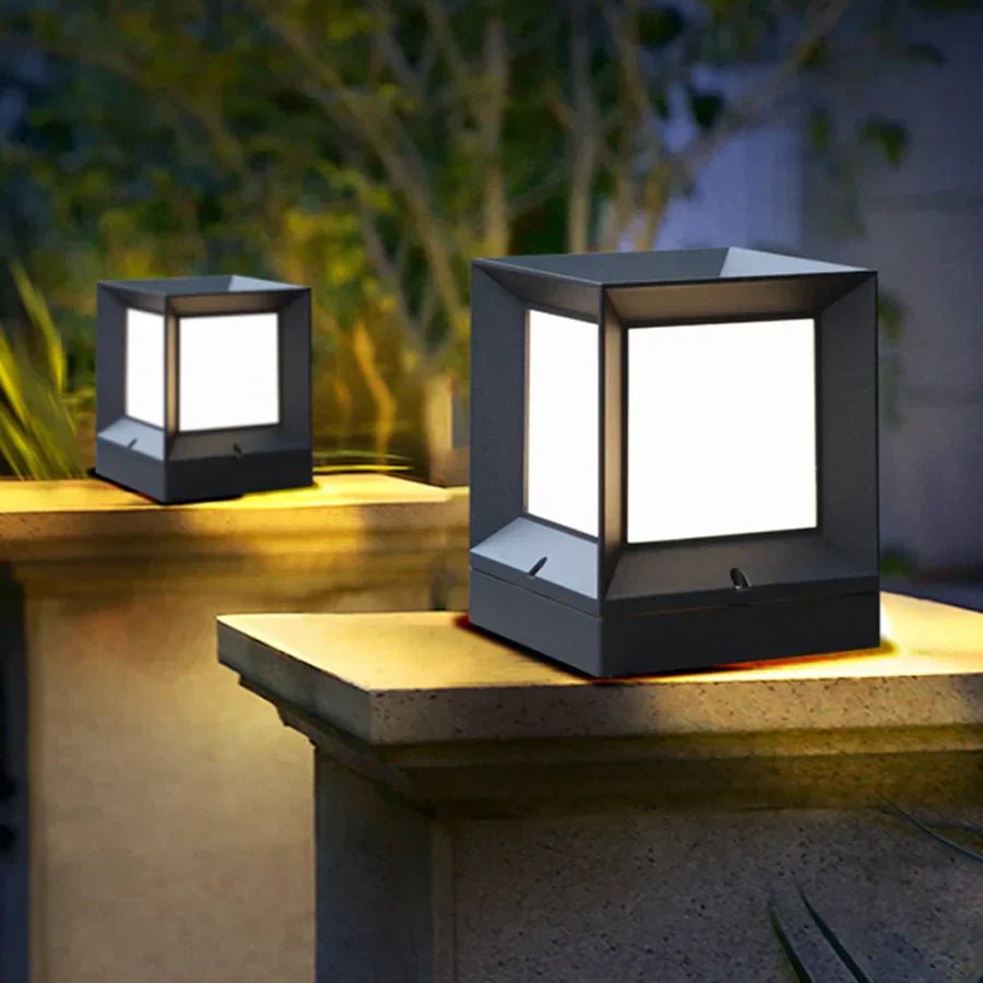 Maliben Modern LED outdoor floor lamp for driveways, gates, and garden paths