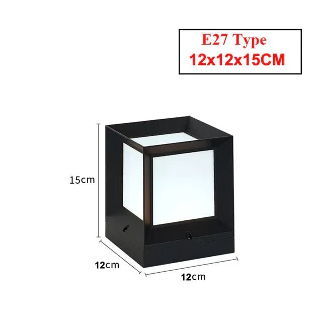Maliben Modern LED outdoor floor lamp for driveways, gates, and garden paths